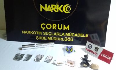 ÇORUM’DA UYUŞTURUCUYA GEÇİT YOK