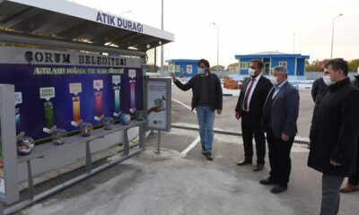 ATIK GETİRME MERKEZİ HİZMETTE