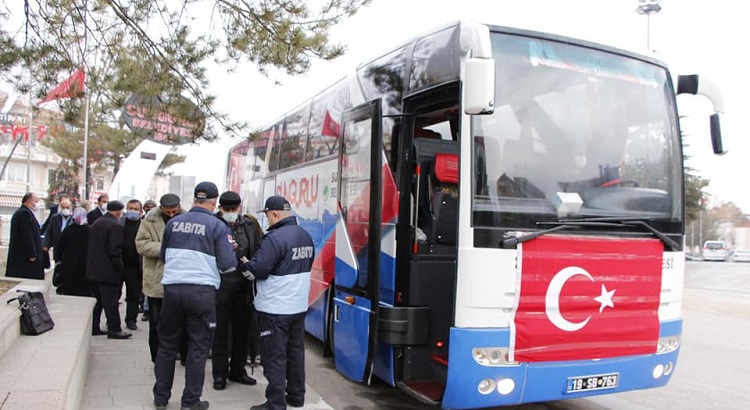 SUNGURLU BELEDİYESİ OTOBÜS KALDIRDI