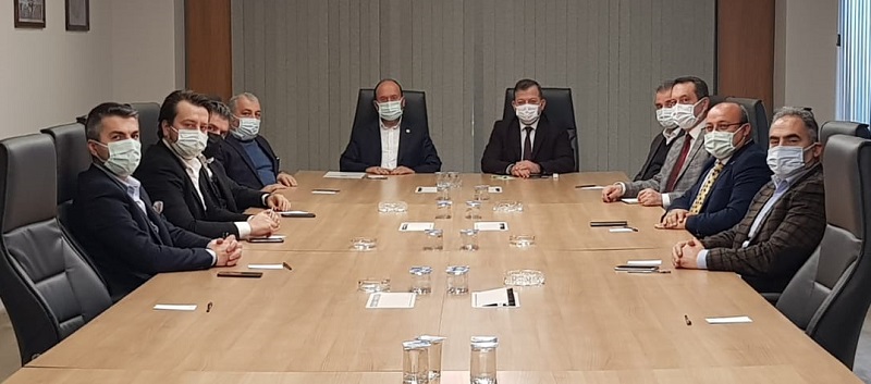 KAVUNCU İŞ ADAMLARI İLE GÖRÜŞTÜ