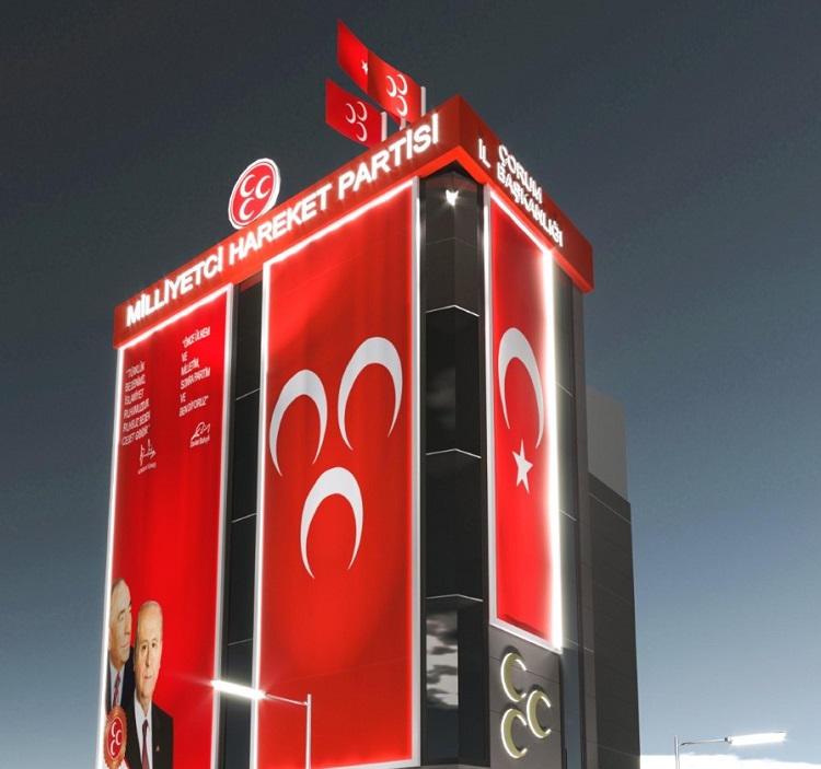 ÇORUM MHP YENİ BİNAYA TAŞINACAK