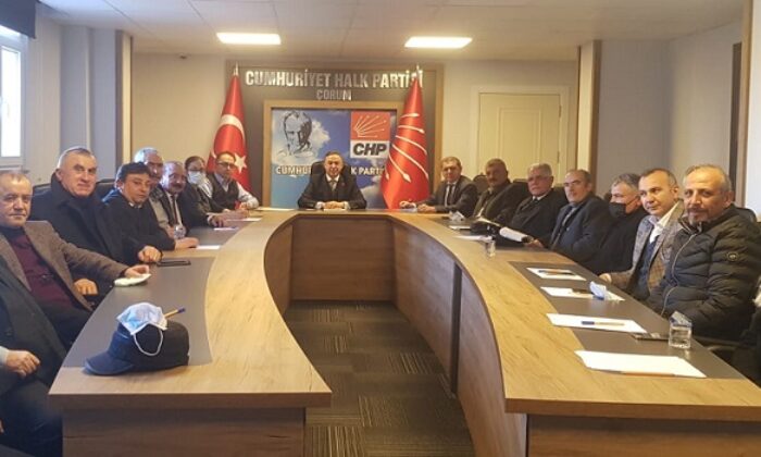 İLÇE BAŞKANLARI İLE İSTİŞARE TOPLANTISI