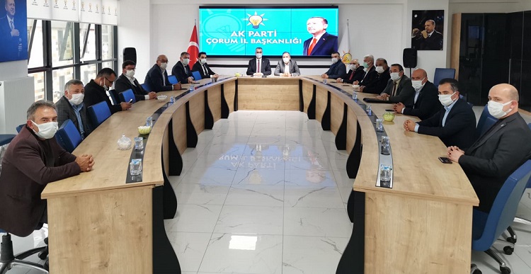 İLÇE BAŞKANLARI İLE İSTİŞARE TOPLANTISI
