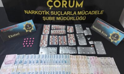 ÇORUM’DA UYUŞTURUCU OPERASYONU