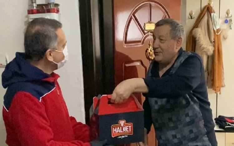 BAŞKAN SİPARİŞ ALDI SONRA TESLİM ETTİ