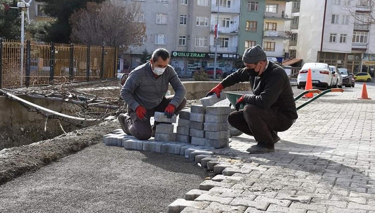 İSKİLİP BELEDİYESİ ÇALIŞMALARA BAŞLADI