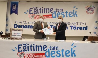 BAŞKAN AŞGIN’DAN EĞİTİME DESTEK