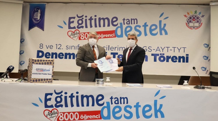BAŞKAN AŞGIN’DAN EĞİTİME DESTEK