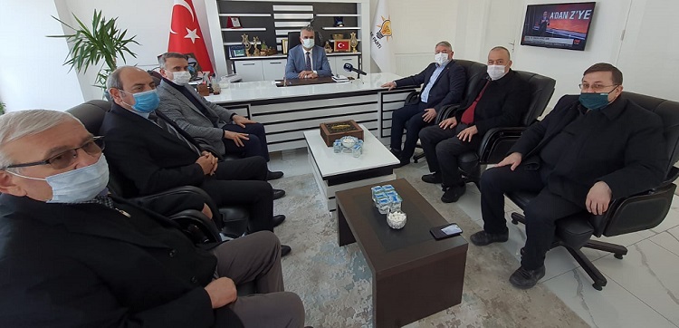 BAŞKAN AŞGIN’DAN AK PARTİ’YE ZİYARET