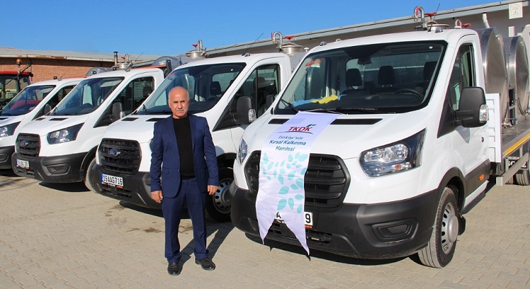 MECİTÖZÜ SÜT ÜRETİCİLERİ BİRLİĞİNE DESTEK
