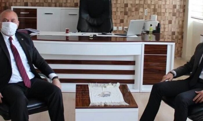 ORTAKÖY KAYMAKAMINI ZİYARET ETTİ