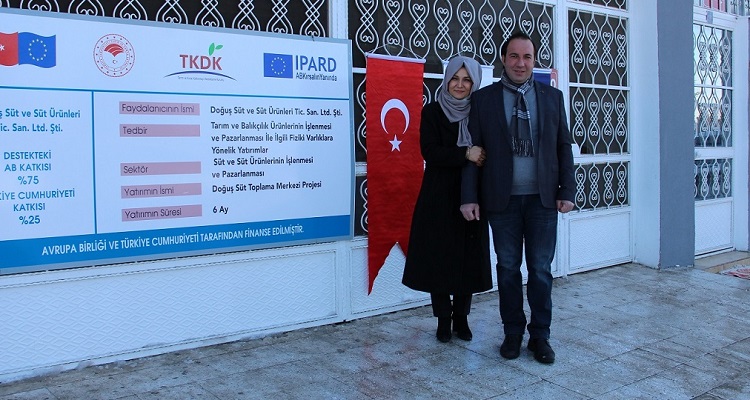 SÜT TOPLAMA İŞİNE KADIN ELİ DEĞDİ