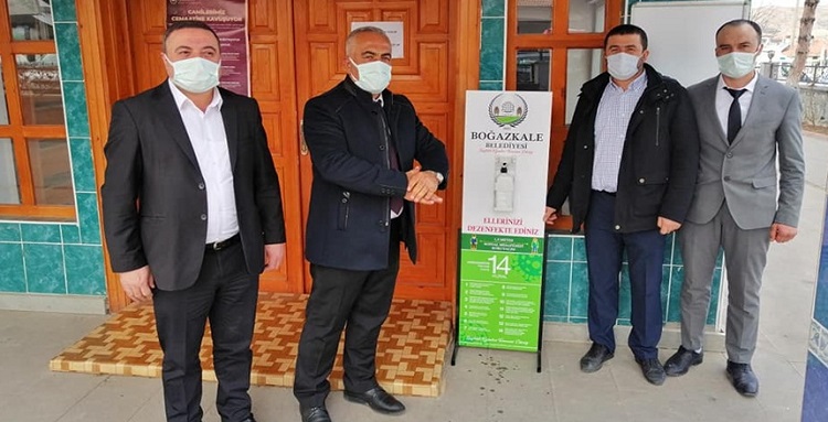BOĞAZKALE’DE VİRÜSLE MÜCADELE DEVAM EDİYOR