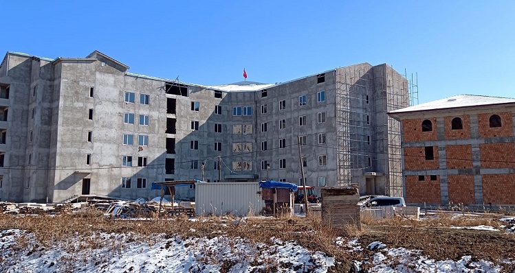 KUR’AN KURSU İNŞAATI HIZLA İLERLİYOR
