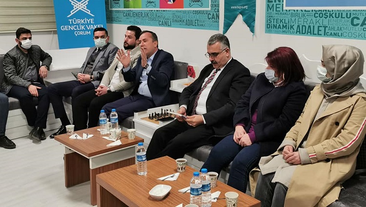 TÜGVALI GENÇLERİN KONUĞU OLDULAR