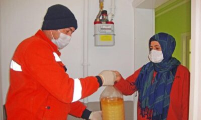 36 BİN LİTRE ATIK YAĞ TOPLANDI