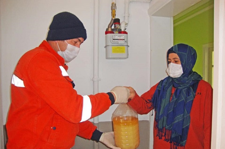 36 BİN LİTRE ATIK YAĞ TOPLANDI