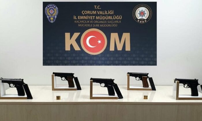 RUHSATSIZ 5 TABANCA ELE GEÇİRİLDİ
