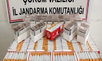 ARAÇTAN 7 BİN 800 ADET MAKARON ÇIKTI