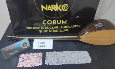 SAZ İÇİNDE UYUŞTURUCU YAKALANDI