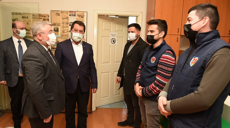 AŞGIN’DAN ŞOFÖRLER ODASI’NA ZİYARET
