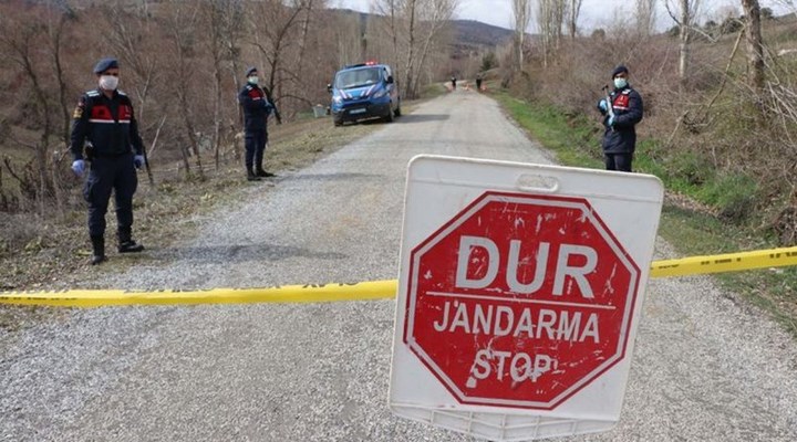 AKYAZI KÖY 10 GÜN KARANTİNAYA ALINDI