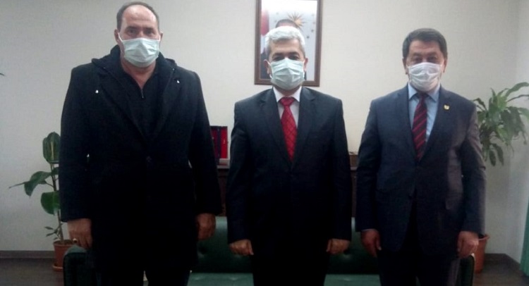 EMNİYET MÜDÜRÜNE NEZAKET ZİYARETİ