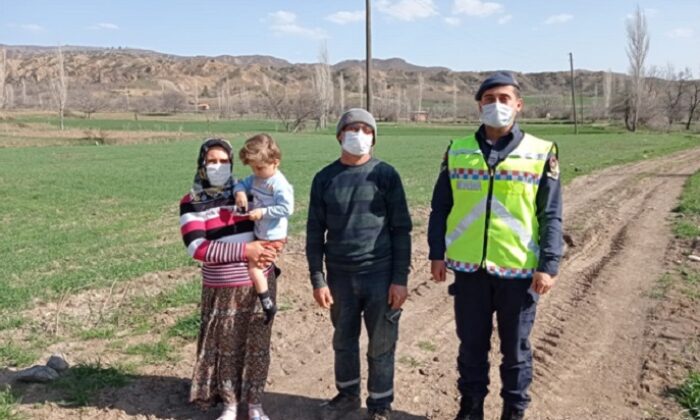 JANDARMA EKİPLERİ ÇOCUĞU BULDU