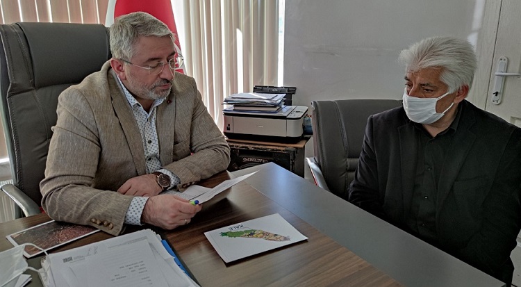 MUHTAR’DAN BAŞKAN AŞGIN’A ZİYARET