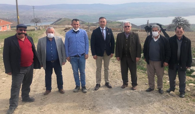 KÖYLÜLER SORUNLARINI BAŞKAN’A ANLATTI