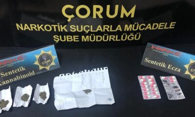 NARKOTİK EKİPLERİ SUÇÜSTÜ YAKALADI