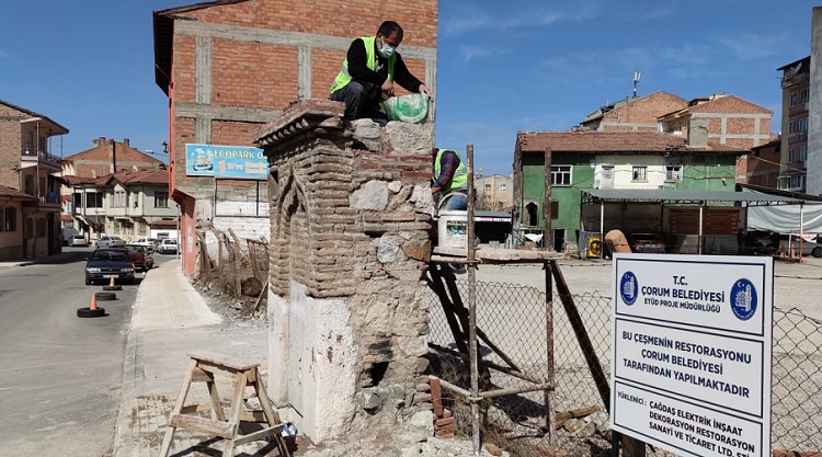 TARİHİ SOKAK ÇEŞMELERİNDEN SU AKACAK