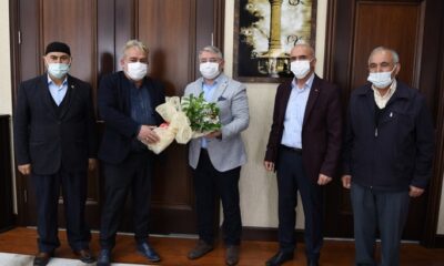 BAŞKAN AŞGIN’A TEŞEKKÜR ZİYARETİ