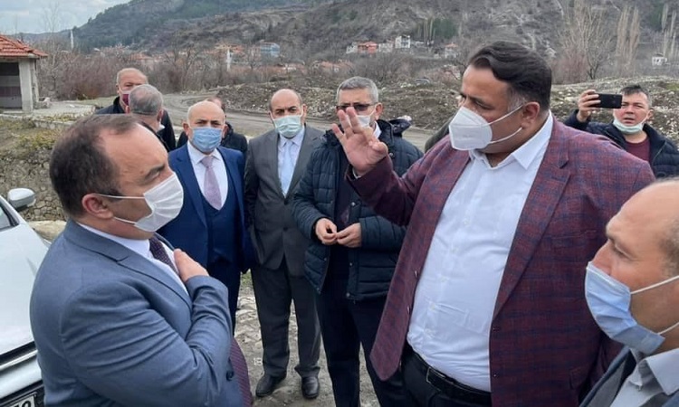 KAYA İSKİLİP’TE İNCELEMELERDE BULUNDU