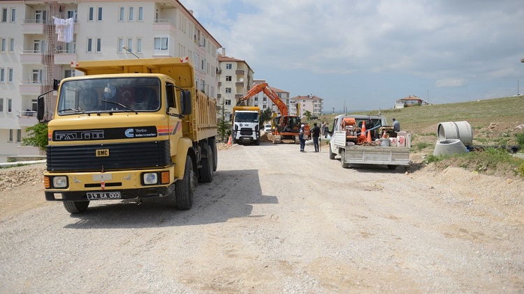 BELEDİYE’DEN ALTYAPI ÇALIŞMASI