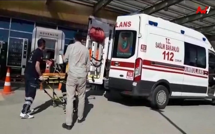 KAZADA BEBEK AĞIR YARALANDI