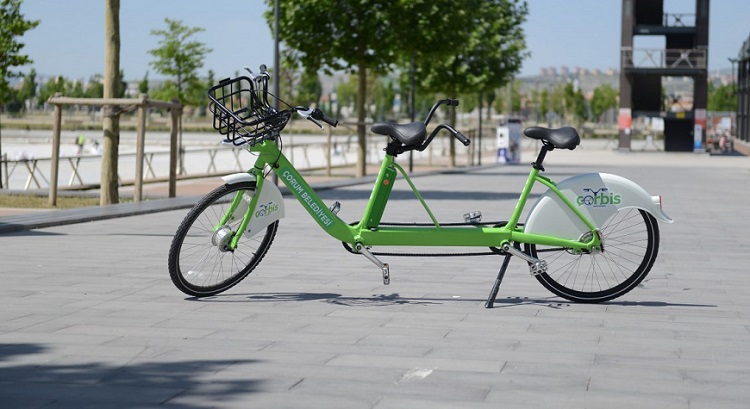 ÇORBİS’E TANDEM BİSİKLET EKLENDİ