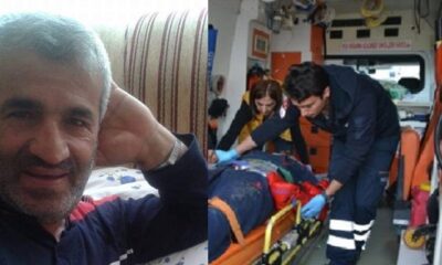 ÜZÜCÜ KAZADA AĞIR YARALANDI