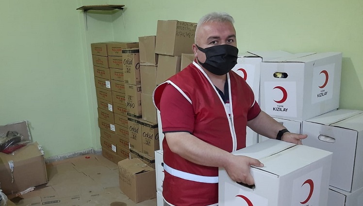 KIZILAY YARDIMLARI DEVAM EDİYOR