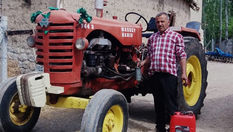 DEDE YADİGARİ TRAKTÖR ÇORUM’DA TEK!