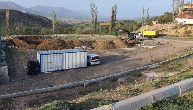 GENÇLİK MERKEZİ İNŞAATI BAŞLADI