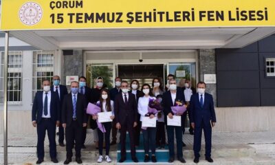 ÇORUM FEN LİSESİ TÜRKİYE 2. OLDU