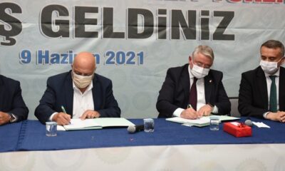 BELEDİYE’DE TOPLU İŞ SÖZLEŞMESİ SEVİNCİ