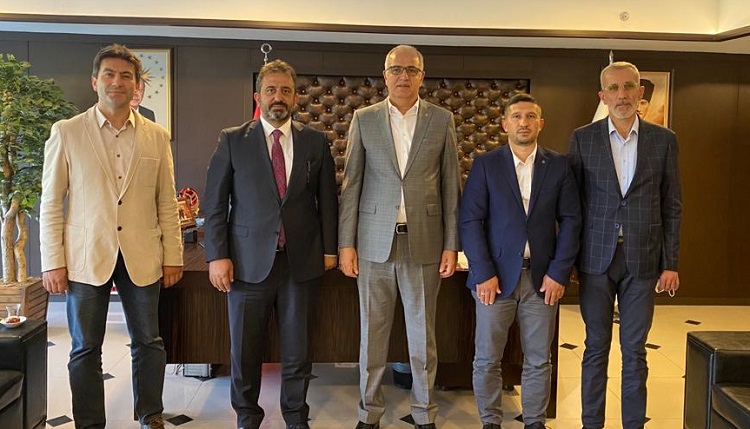 FEDERASYON BAŞKANINI ZİYARET ETTİLER