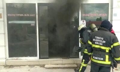 YANGIN TATBİKATI GERÇEK SANILDI
