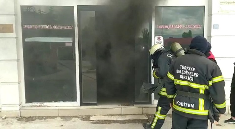 YANGIN TATBİKATI GERÇEK SANILDI