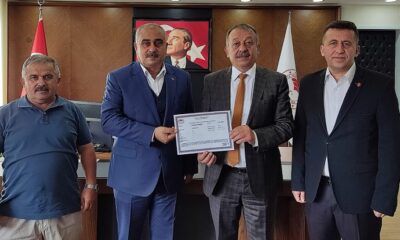 HASTALIKTAN ARİ İŞLETME BELGESİ ALDI