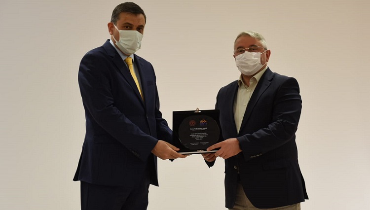 DESTEK VERENLERE TEŞEKKÜR PLAKETİ