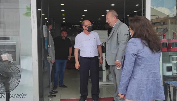 ABDULKADİR ŞAHİNER’DEN ESNAF ZİYARETİ