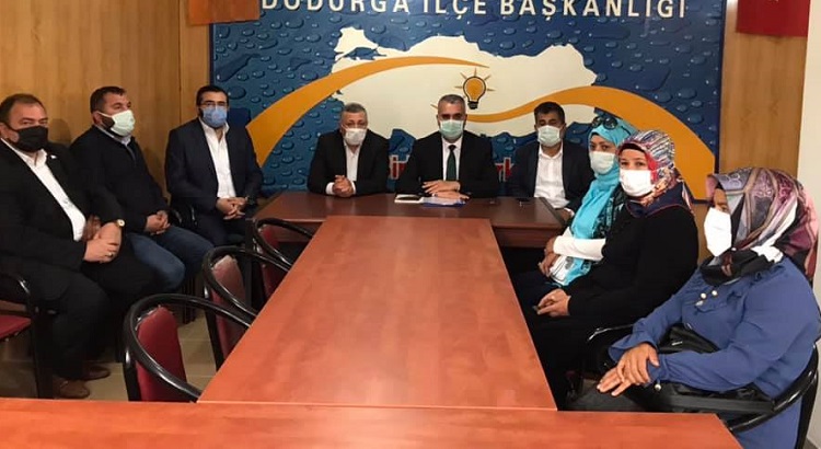 BAŞKAN’DAN İLÇE TEŞKİLATLARINA ZİYARET